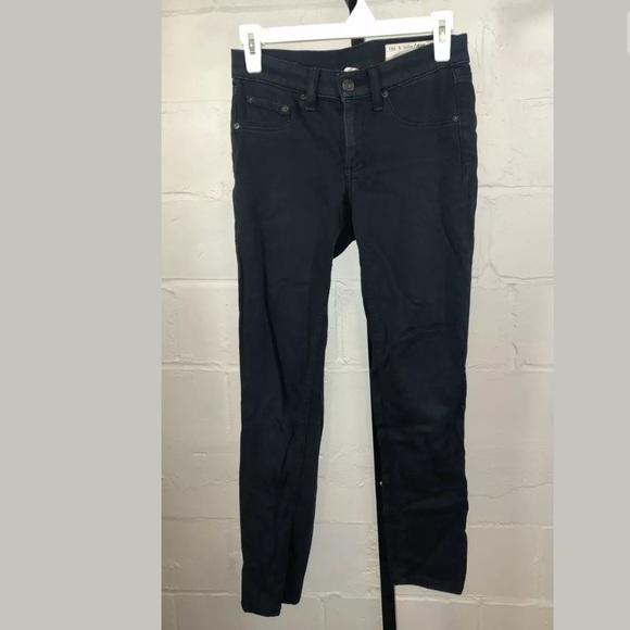 Rag & Bone/Jean Leggings Size 25 Black #L10 - Picture 5 of 12